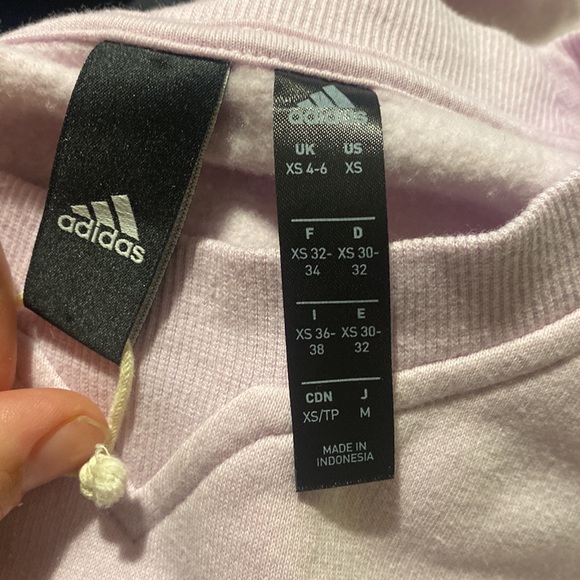 NEW Adidas aeropink color block pg crewneck - Picture 3 of 5